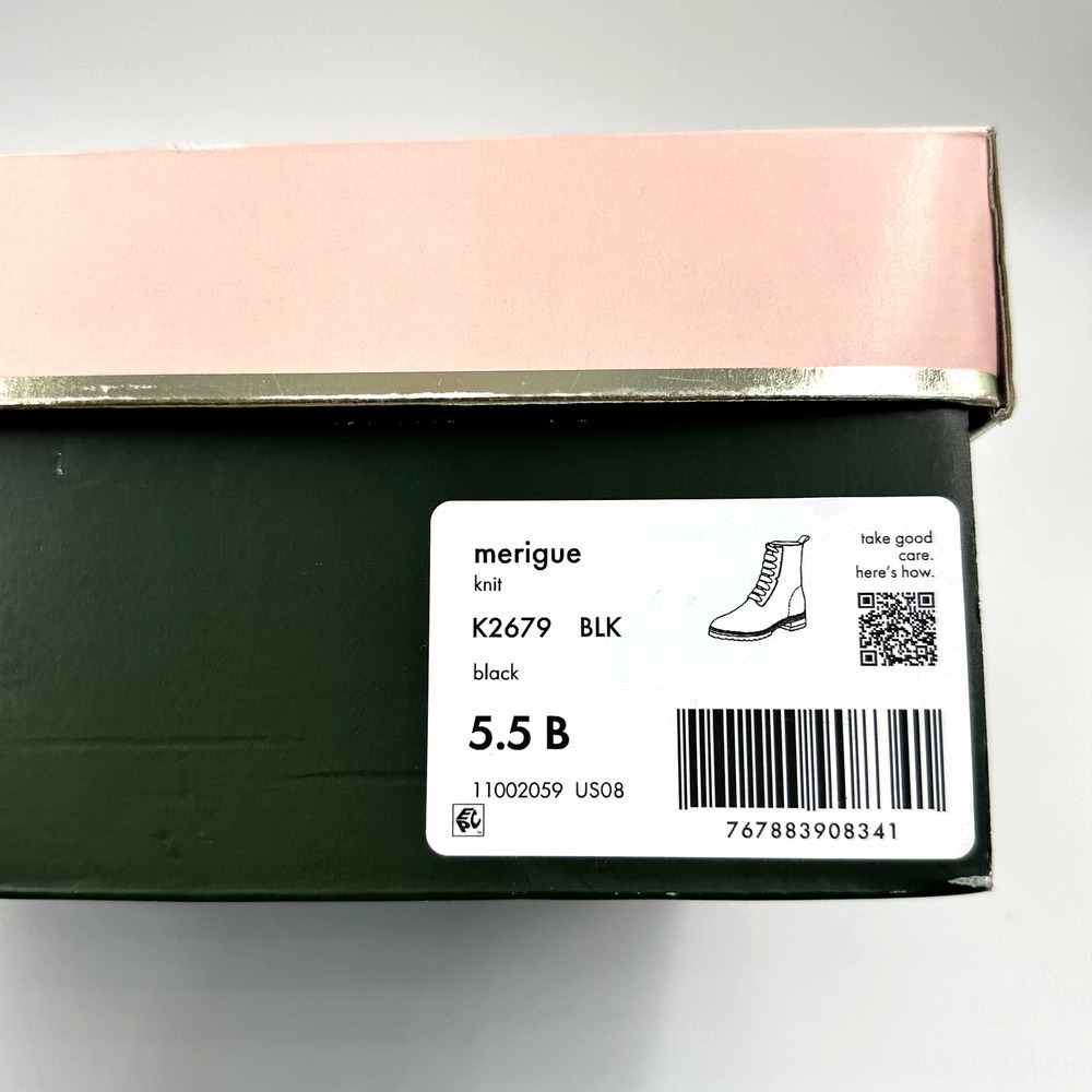 Kate spade new york Merigue Knit Combat Boots Size 5.5 - Picture 6 of 11